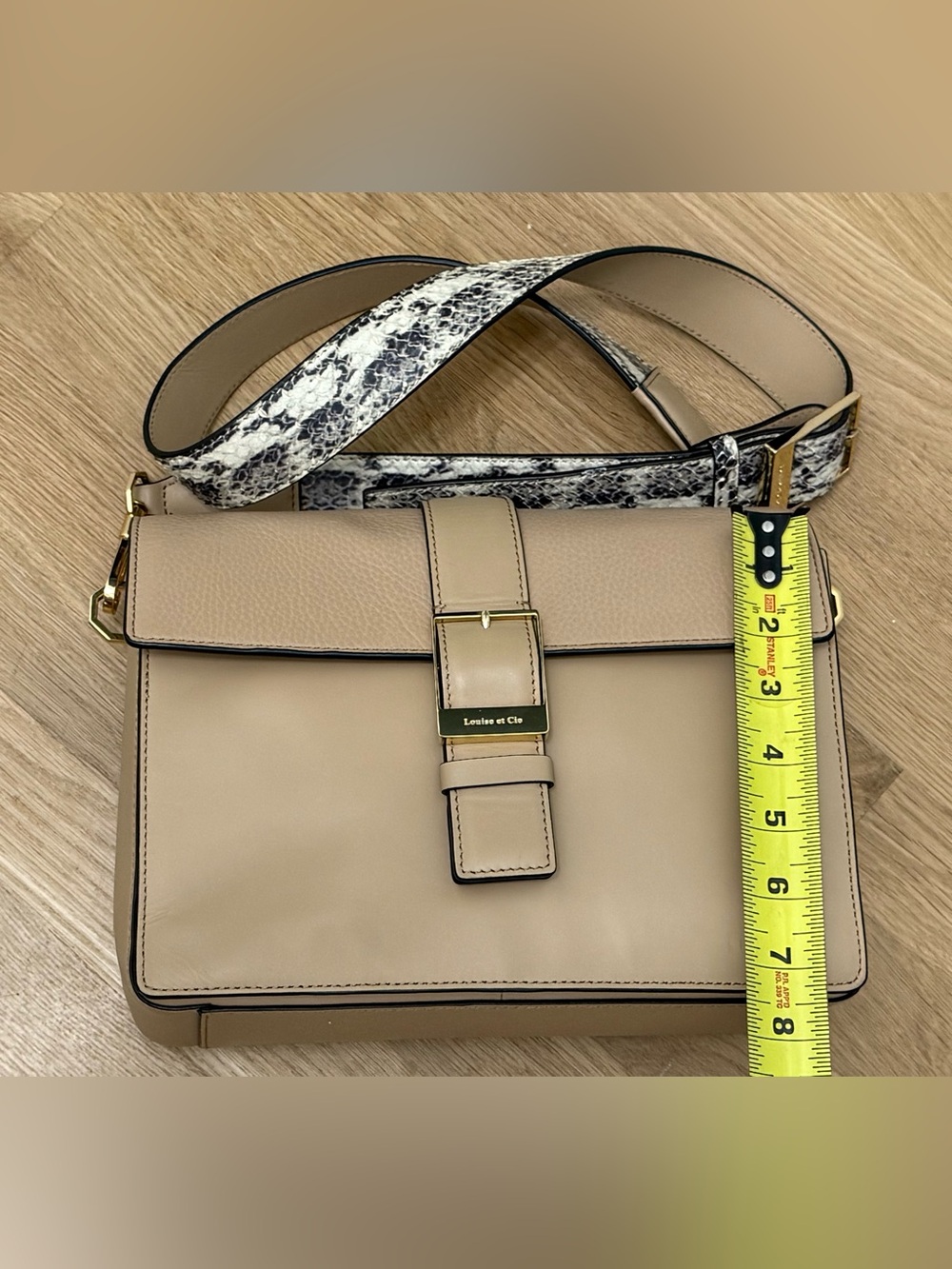 Louise et Cie Leather Top Handle Bag - Picture 7 of 16